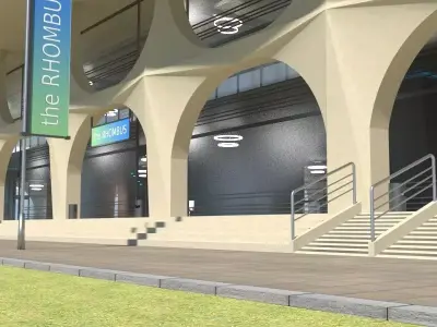 Building 10 3D model buy