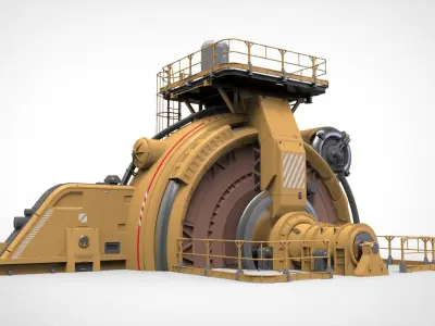 sci fi generator 1 3D model