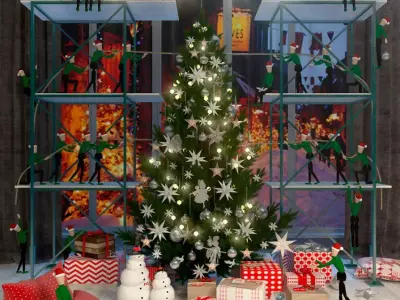 Christmass fairytale 3D model