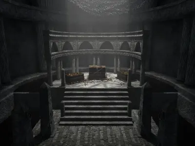 Lost Treasure Scene 3D model