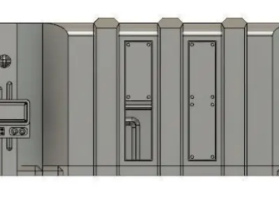 Modular Sci Fi Walls 3D print model