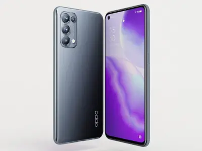 Oppo Reno5 5G 3D model