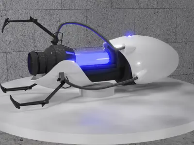 Portal gun  3D model