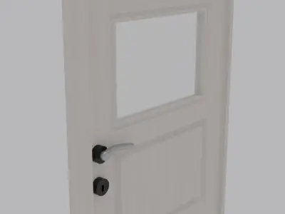 Interior Door V1  3D model
