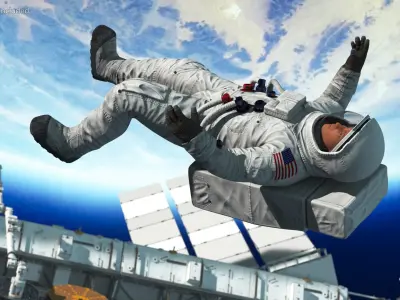  NASA Astronauts Rigged Collection 