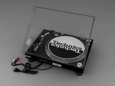  Technics SL-1210MK2 (Rigged) 