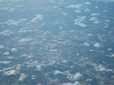 Yangshe China City Landscape 3D Model 3D model