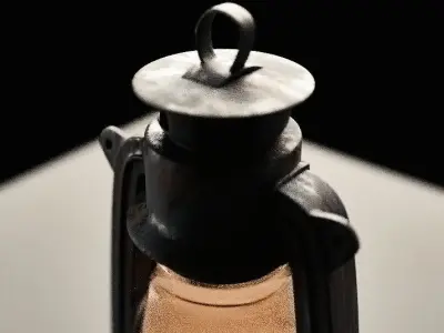 Kerosene lamp 3D model