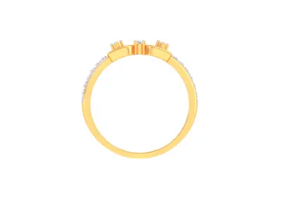 Women Ring Render 3dm STL OBJ FBX Details  3D print model 9