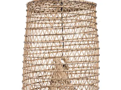 Bamboo Lamp 10 3D model