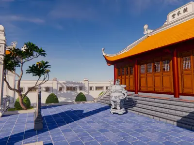 Ancestral Temple -  House of cult Free 3D model