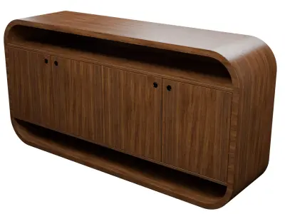 Info Display Counter type 8 3D model