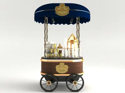 POP Stand Design 3D model