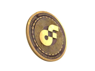 Flow Coin v3 002 Low-poly 3D model