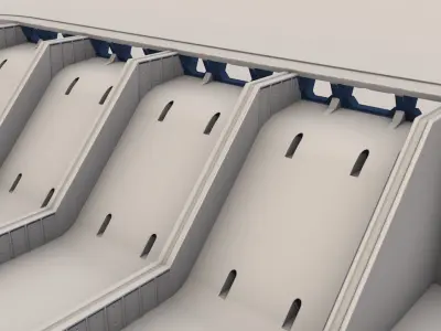 DAM for 3D print 3D print model