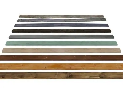 Set of boards Free low-poly 3D model
