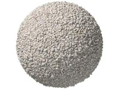 White small pebbles gravel texture Texture