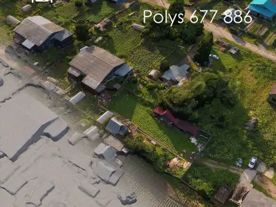 CITY AERIAL SCAN-13 3D model