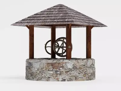 -Medieval Well- 3D model
