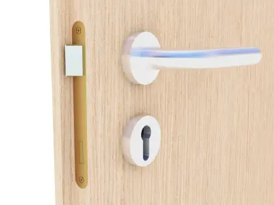 Doors collection - interior door - house door and sliding door 3D Model Pack