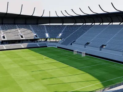 Lynn Family Stadium - Louisville USA 3D model