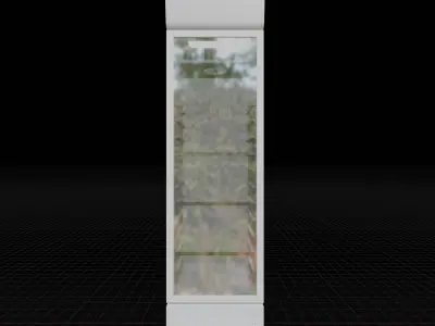 Large Showcase Display Cooler  3D model