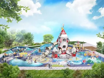 Space Playground 3D model