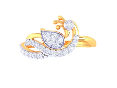  Women Ring MTL 3dm STL OBJ FBX Details 3D print model 31