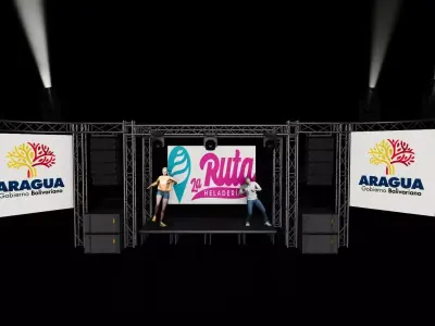 Proyecto Depence evento mediano  3D model
