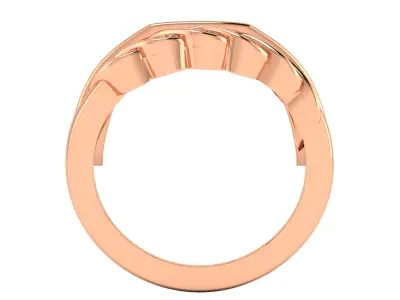 Women Ring Render 3dm STL MTL SLC JCD OBJ FBX Details 3D print model 11