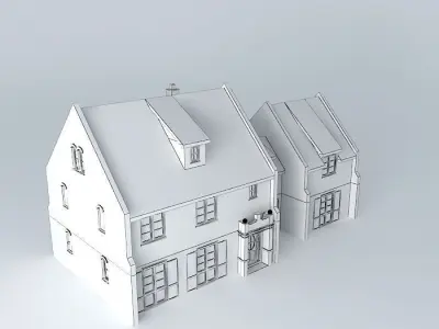 Italian villa Free 3D model