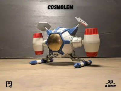 COSMOLEM of CAPTAIN FUTURE  - STL files for 3D printer  3D print model