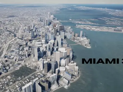 Miami 3D Model  3D model