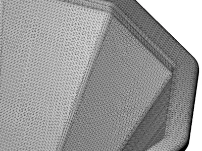 Plastic Exquisite Lamp Reflector Toy 3D model