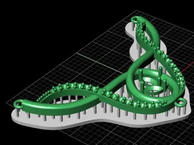 Pendant 0046 3D print model