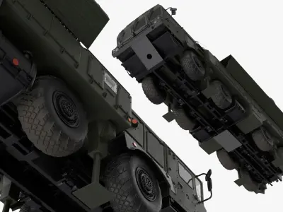  Armored Rocket Carrier In Attack Mode 