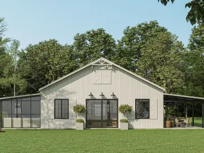 FARM EXTERIOR 3D model