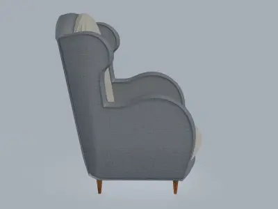 Torqe Armchair 3D model