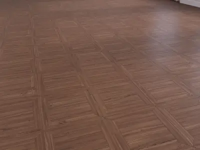 Parquet - Laminate - Wooden floor Low-poly 3D model 7