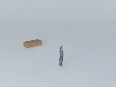 Wood Terrace Free 3D model