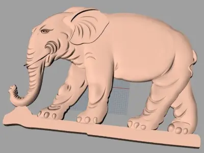 3D carved model furniture 3D design used for artcam aspire E855 3D model
