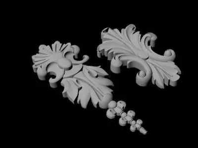 dekor ornament 3D model 34