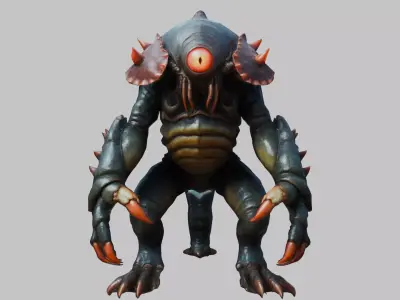  Low-Poly 3D Model Low-poly 3D model