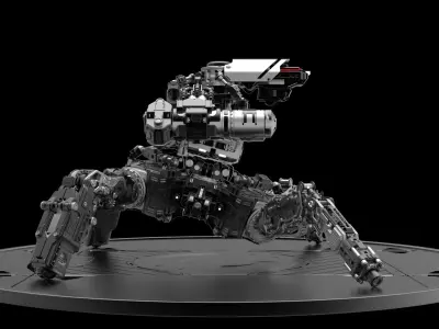 Mech Spider 3D model