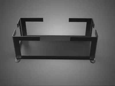 BATTERY HOUSING FRAME BRACKET ACCU CASING HOLDER MOUNTING MOUNT 3D model