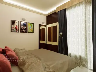 COMPACT BEDROOM  3D model