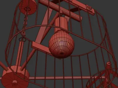 Cage Wire 3D model purchase
