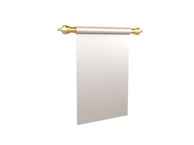 Pennant V1 009 Low-poly 3D model