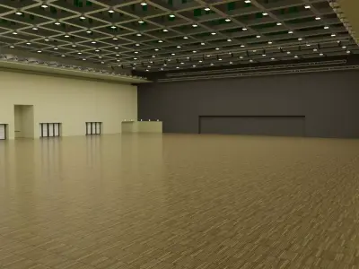 Sala Gold MICO Milan 3D model