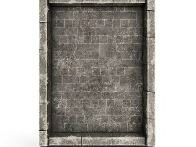 Dungeon Wall 3D model